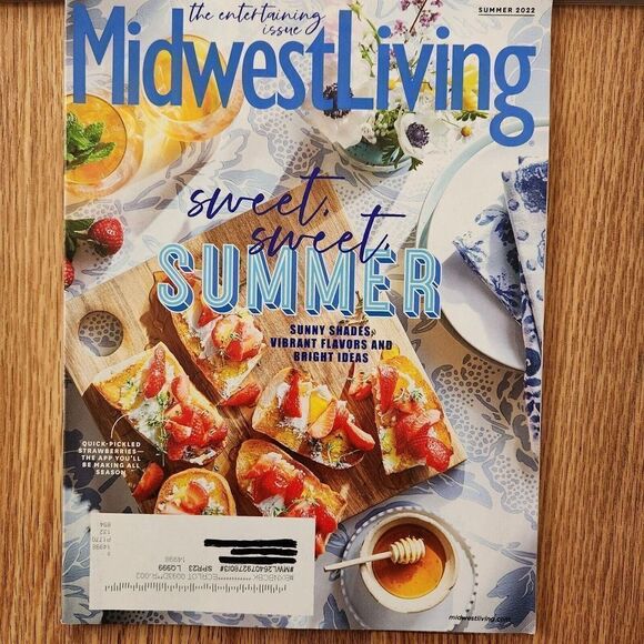Midwest Living Magazine Lot 2022 Jan-April + Summer - Picture 4 of 6